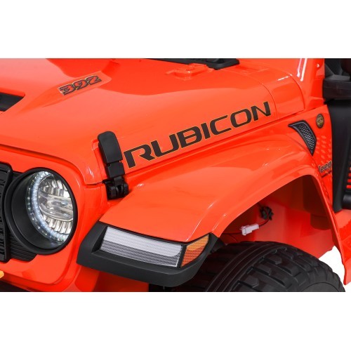 Elektromobilis Jeep Wrangler Rubicon LIFT, oranžs