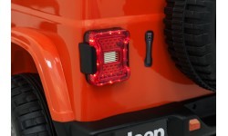 Elektromobilis Jeep Wrangler Rubicon LIFT, oranžs