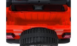 Электромобиль Jeep Wrangler Rubicon LIFT, оранжевый