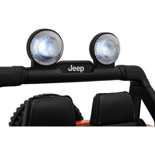 Elektromobilis Jeep Wrangler Rubicon LIFT, oranžs