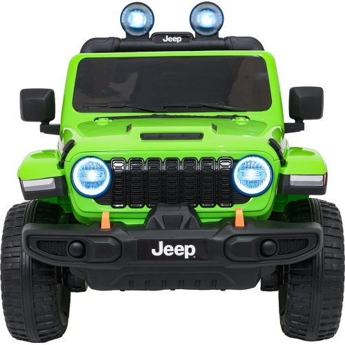 Jeep Wrangler Rubicon LIFT elektromobilis, zaļš