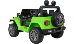Jeep Wrangler Rubicon LIFT elektromobilis, zaļš