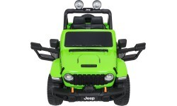 Jeep Wrangler Rubicon LIFT elektromobilis, zaļš
