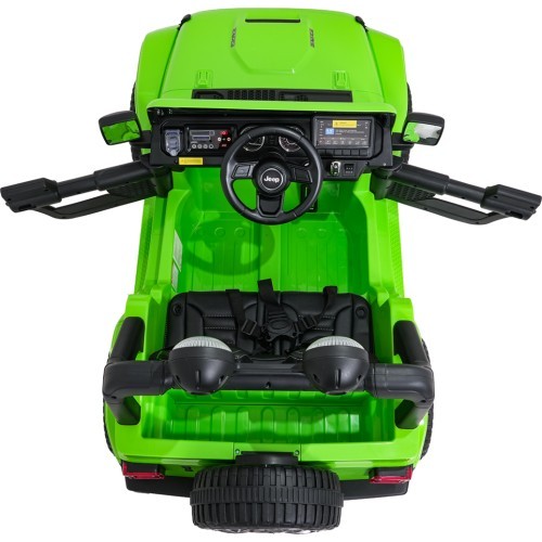 Jeep Wrangler Rubicon LIFT elektromobilis, zaļš