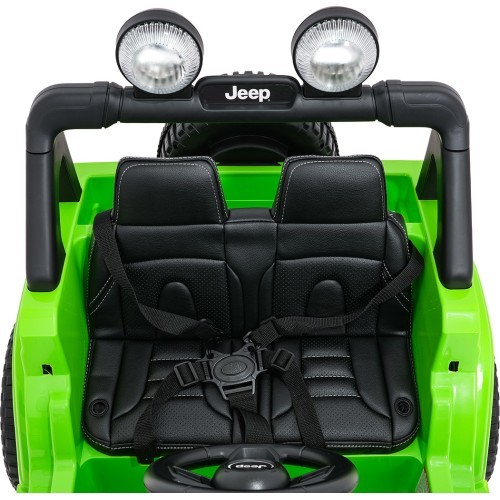 Jeep Wrangler Rubicon LIFT elektromobilis, zaļš
