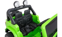 Jeep Wrangler Rubicon LIFT elektromobilis, zaļš
