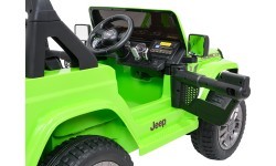 Jeep Wrangler Rubicon LIFT elektromobilis, zaļš
