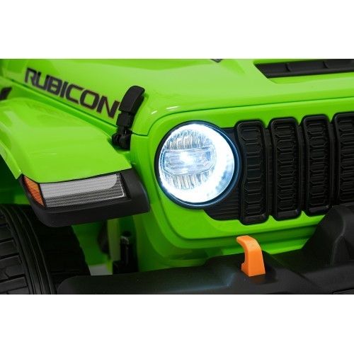 Jeep Wrangler Rubicon LIFT elektromobilis, zaļš