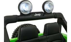 Jeep Wrangler Rubicon LIFT elektromobilis, zaļš