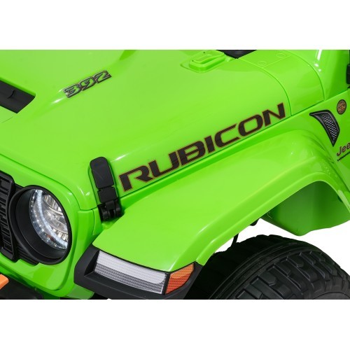 Jeep Wrangler Rubicon LIFT elektromobilis, zaļš