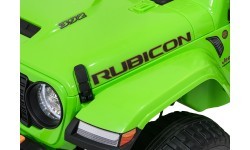 Jeep Wrangler Rubicon LIFT elektromobilis, zaļš