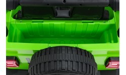 Jeep Wrangler Rubicon LIFT elektromobilis, zaļš