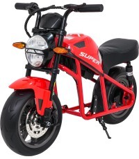 Электромотоцикл SUPERMOTO, красный