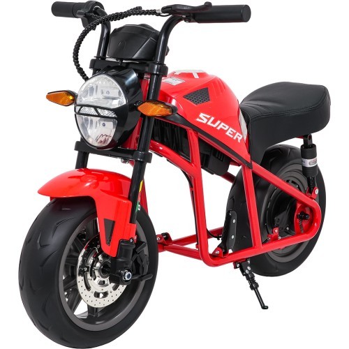 Elektriskais motocikls SUPERMOTO, sarkans