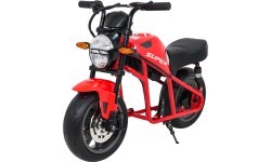Электромотоцикл SUPERMOTO, красный