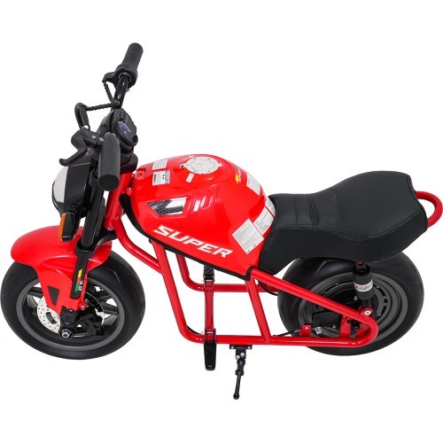 Elektriskais motocikls SUPERMOTO, sarkans