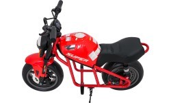 Электромотоцикл SUPERMOTO, красный