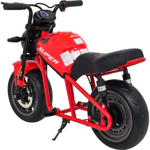 Elektriskais motocikls SUPERMOTO, sarkans