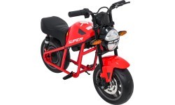 Elektriskais motocikls SUPERMOTO, sarkans