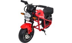Электромотоцикл SUPERMOTO, красный
