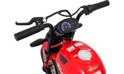 Электромотоцикл SUPERMOTO, красный