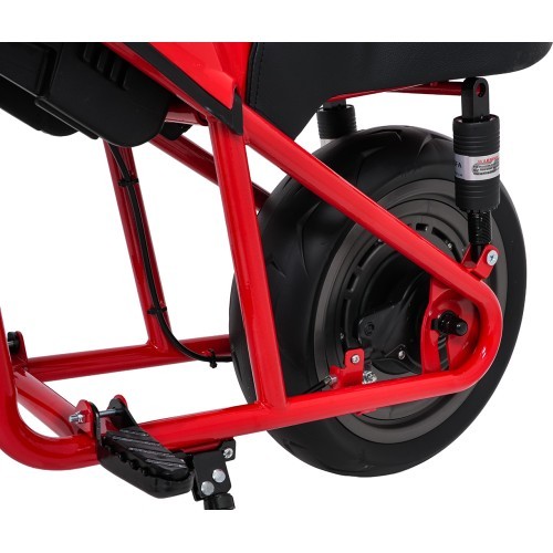 Elektriskais motocikls SUPERMOTO, sarkans