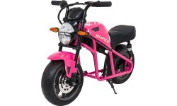Elektriskais motocikls SUPERMOTO, rozā