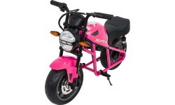 Электрический мотоцикл SUPERMOTO, розовый