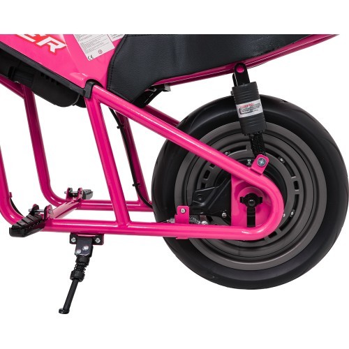 Elektriskais motocikls SUPERMOTO, rozā