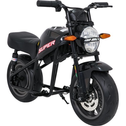 Электрический мотоцикл Supermoto, чёрный