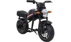 Elektriskais motocikls Supermoto, melns