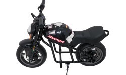 Электрический мотоцикл Supermoto, чёрный