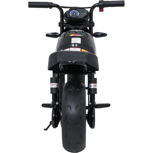 Elektriskais motocikls Supermoto, melns