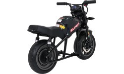 Elektriskais motocikls Supermoto, melns
