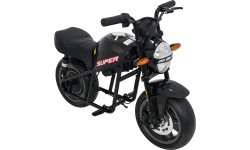 Электрический мотоцикл Supermoto, чёрный