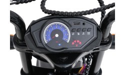 Электрический мотоцикл Supermoto, чёрный