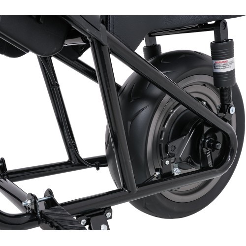 Elektriskais motocikls Supermoto, melns