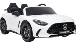 Elektromobilis Mercedes Benz GT63 AMG balts