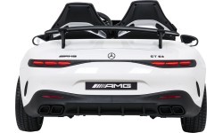 Elektromobilis Mercedes Benz GT63 AMG balts