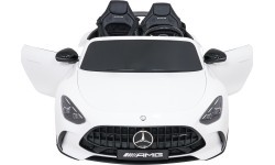 Elektromobilis Mercedes Benz GT63 AMG balts