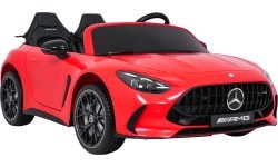 Elektromobilis Mercedes Benz GT63 AMG, sarkans