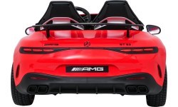 Elektromobilis Mercedes Benz GT63 AMG, sarkans