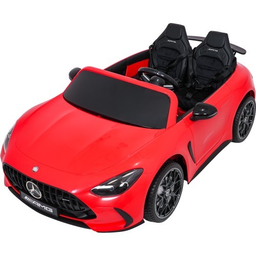 Elektromobilis Mercedes Benz GT63 AMG, sarkans