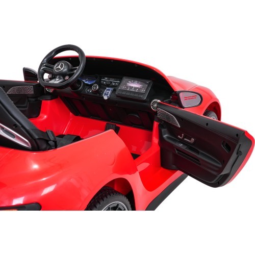 Elektromobilis Mercedes Benz GT63 AMG, sarkans