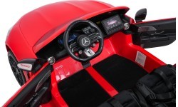 Elektromobilis Mercedes Benz GT63 AMG, sarkans