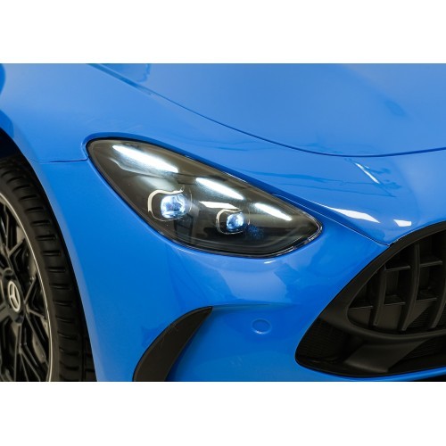 Elektromobilis Mercedes Benz GT63 AMG, zils