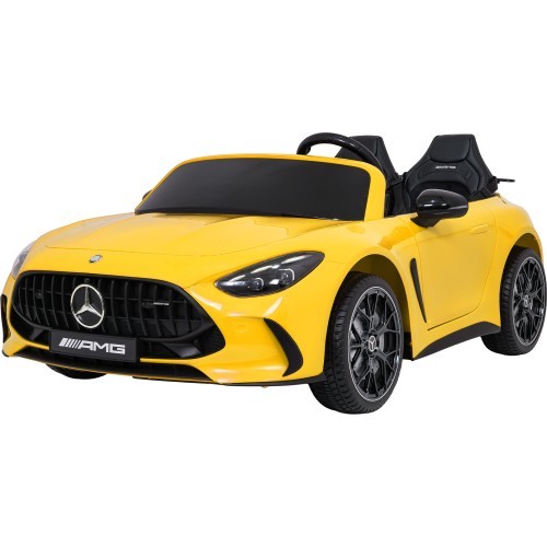 Elektromobilis Mercedes Benz GT63 AMG, dzeltens