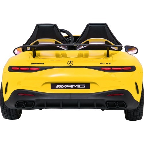 Vehicle Mercedes Benz GT63 AMG Yellow