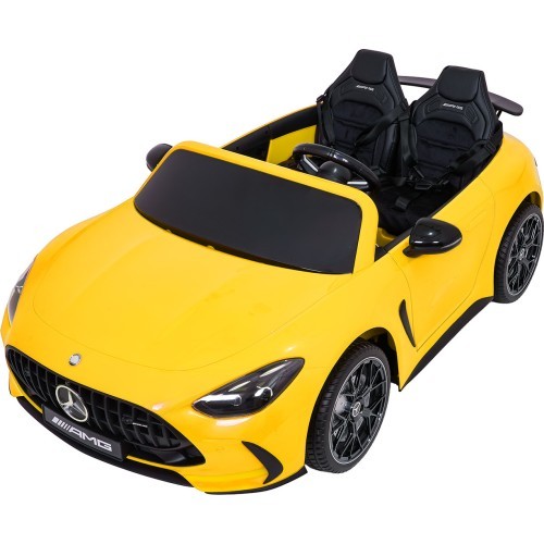 Elektromobilis Mercedes Benz GT63 AMG, dzeltens