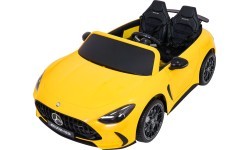 Elektromobilis Mercedes Benz GT63 AMG, dzeltens